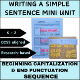 How to Write a Sentence - Summer School Writing Curriculum