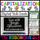 Capitalization Task Cards - Digital Google Forms