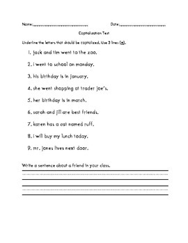 language arts punctuation worksheets