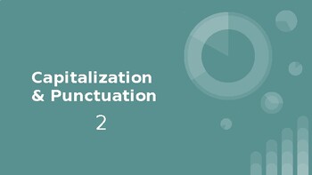 Preview of Capitalization and Punctuation Powerpoints Multiple Choice Powerpoint 2
