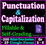 Capitalization and Punctuation Practice. 5th - 6th Grade E