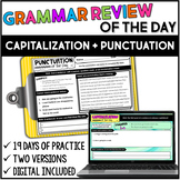 Capitalization and Punctuation of the Day with Digital Gra