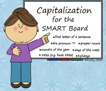 Preview of Capitalization for the SMART Board