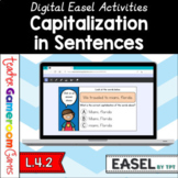 Capitalization in Sentences Easel Activity Set #1