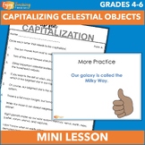 Capitalizing Celestial Objects Mini Lesson - Interactive P