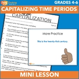 Capitalizing Time Periods, Historical Events, Documents, a