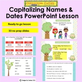Capitalizing Names and Dates PowerPoint Lesson
