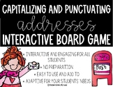 Capitalizing and Punctuating Addresses Interactive Board Game