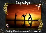 Capoeira- worksheet and assessment (PYP)