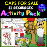 Caps for Sale - 11 Resources Pack, Letter C, Sight Words, 