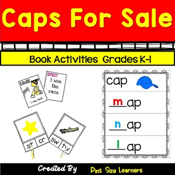 Preview of Caps for Sale Book Study Unit and Lesson Plans for Kindergarten and 1st Grade