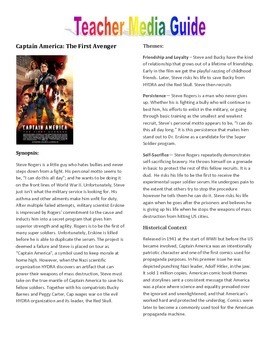 Preview of Captain America: The First Avenger Teacher Media Guide
