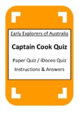 Captain Cook Quiz - iDoceo Grade Scanner - Early Explorers