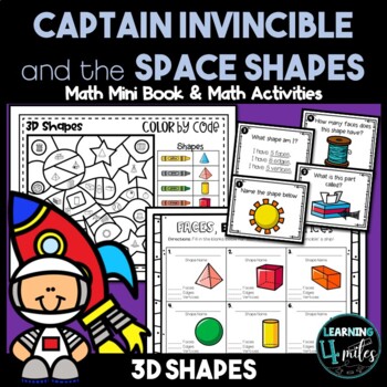 Preview of 3D Shape Attributes - Captain Invincible and the Space Shapes Book Companion