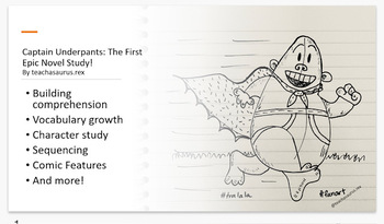 Preview of Captain Underpants: The Attack of the Notorious, Nefarious Novel Study!