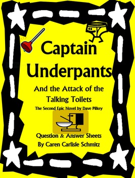 Preview of Captain Underpants & the Attack of Talking Toilets - Question & Answer Sheets