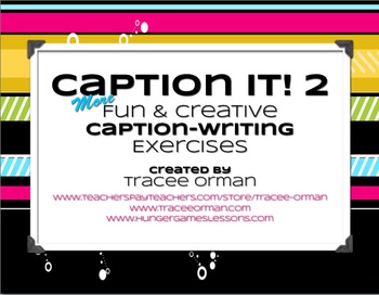 Preview of Caption It! 2 More Creative & Expository Writing Exercises