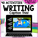 Caption This Fun Writing Prompts for Google Slides