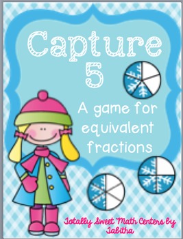 Preview of Capture 5- A game for equivalent fractions