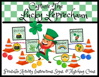 Preview of Capture The Lucky Leprechaun - PE St. Patrick's Day Activity