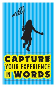 Preview of Capture Your Experience in Words Classroom poster