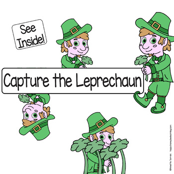 Preview of Capture the Leprechaun Game | Prizes | Coloring Page plus More!