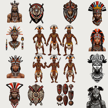 Preview of Capturing Zulu Culture: Traditional Illustrations and Symbols of the Zulu People