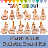 Capy Birthday Display Bulletin Board/Door Decor Kit, Capyb