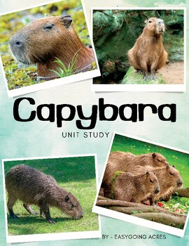Preview of Capybara Unit Study