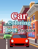 Car Coloring pages for Kids: Easy Vehicles to Color and Learn