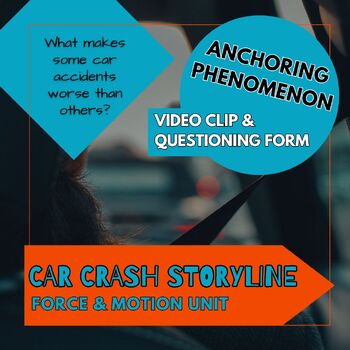 Preview of Car Crash Storyline - Force&Motion - Anchoring Phenomenon