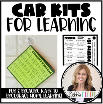Preview of Car Kit for Upper Grade Learning