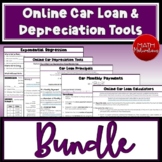 Car Loan & Depreciation Online Tools Bundle