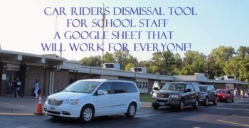 Preview of Car Loop/Carpool Afternoon Dismissal Tool