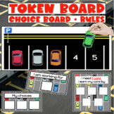 Car & Parking Lot Token Board, Choice Board, Class Rules -