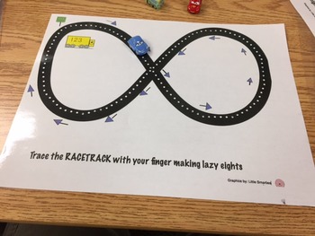 Preview of Car Racetrack OT Fun for crossing Midline