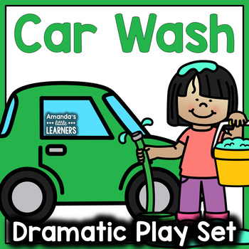 Preview of Car Wash Dramatic Play Set