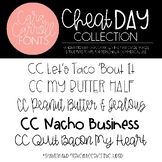 Cara Carroll Fonts: Cheat Day Collection