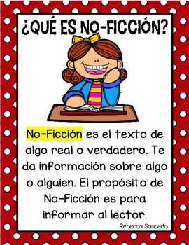imán Factura Celebridad Características del Texto: No-Ficción (Non-Fiction Text Features Spanish)