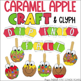 Caramel Apple Craft & Glyph Fall August & September Activity