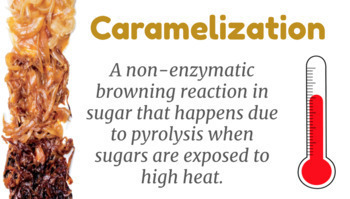 Preview of Caramelization - Food Science - Unit Bundle w Instructional Webquest & Recipes
