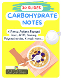 Carbohydrate Notes - Health - Bio - Sports Nutrition - Eas