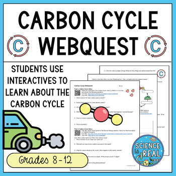 Preview of Carbon Cycle Webquest