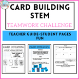 Card Building STEM Teamwork Challenge
