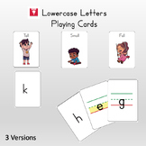 Card Game- Lowercase Letters (Tall, Small, Fall)