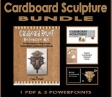 Cardboard Sculpture Resource Kit with 3 PowerPoints to Ins