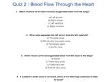 Cardiac Cycle Quiz 2