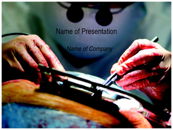 Preview of Cardiac Surgery PPT Template