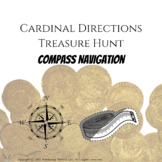 Cardinal Directions Educational Treasure Hunt: Compass Navigation