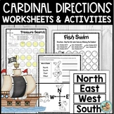 Cardinal Directions Activities and Worksheets for Kinderga